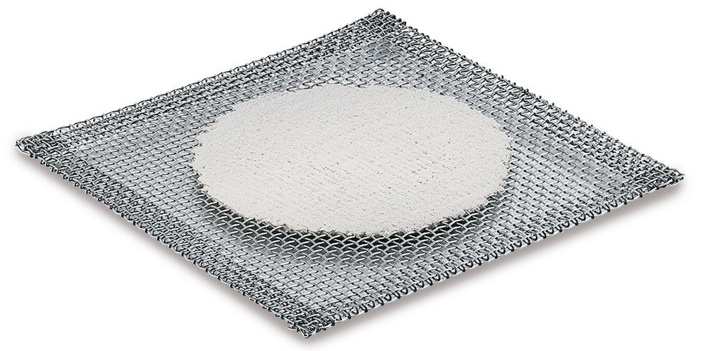 thumbnail image 2 of ScienceEquip Ceramic Center Wire Mesh Gauze Squares For Bunsen Burner (2pc Pack) 2 of 3