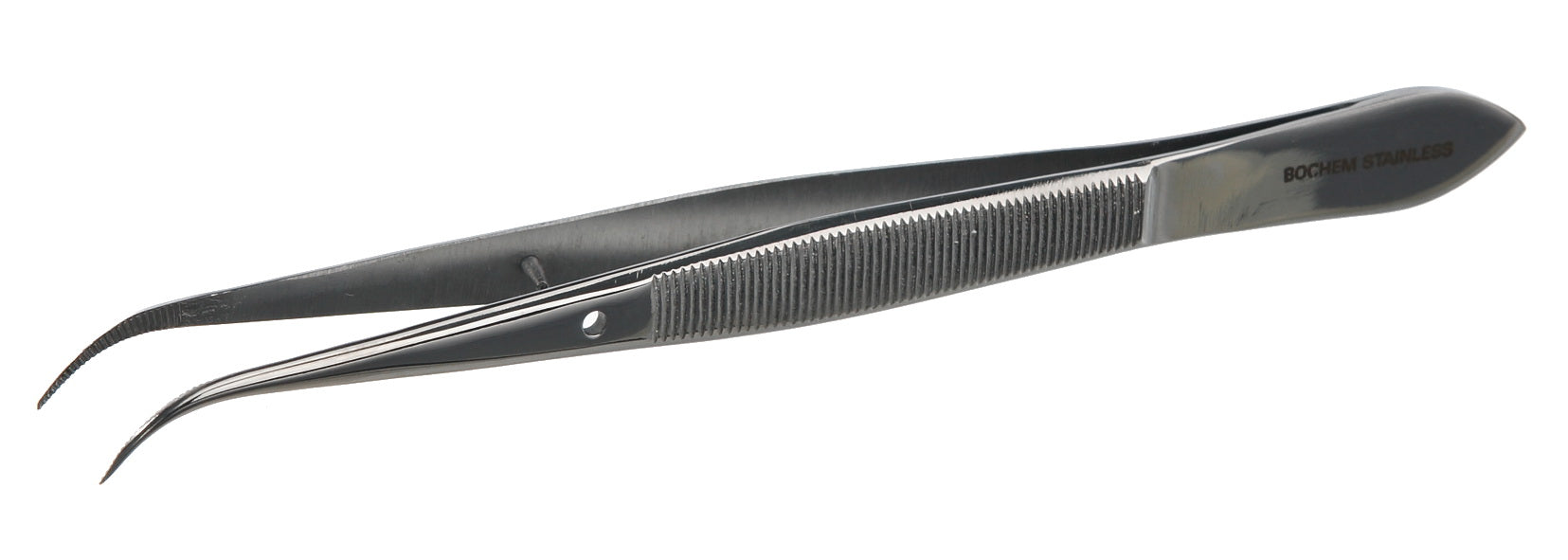 Forceps sharp bent with guide-pin – Pure Science Ltd
