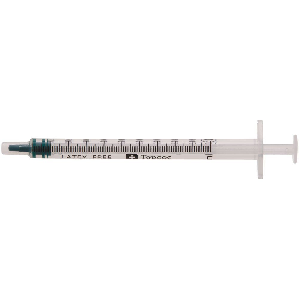 Sterile single use syringe