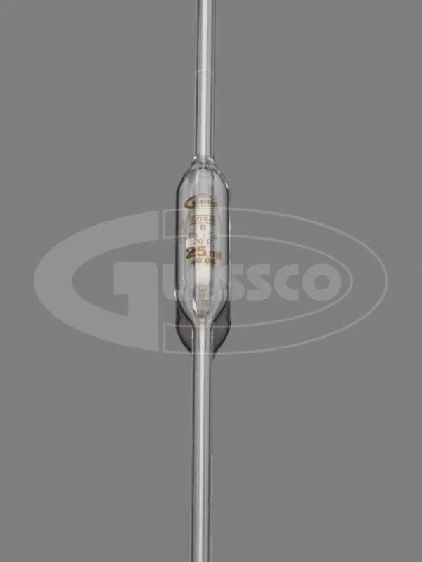 One Mark, Class B Volumetric Pipette, DIN/ISO