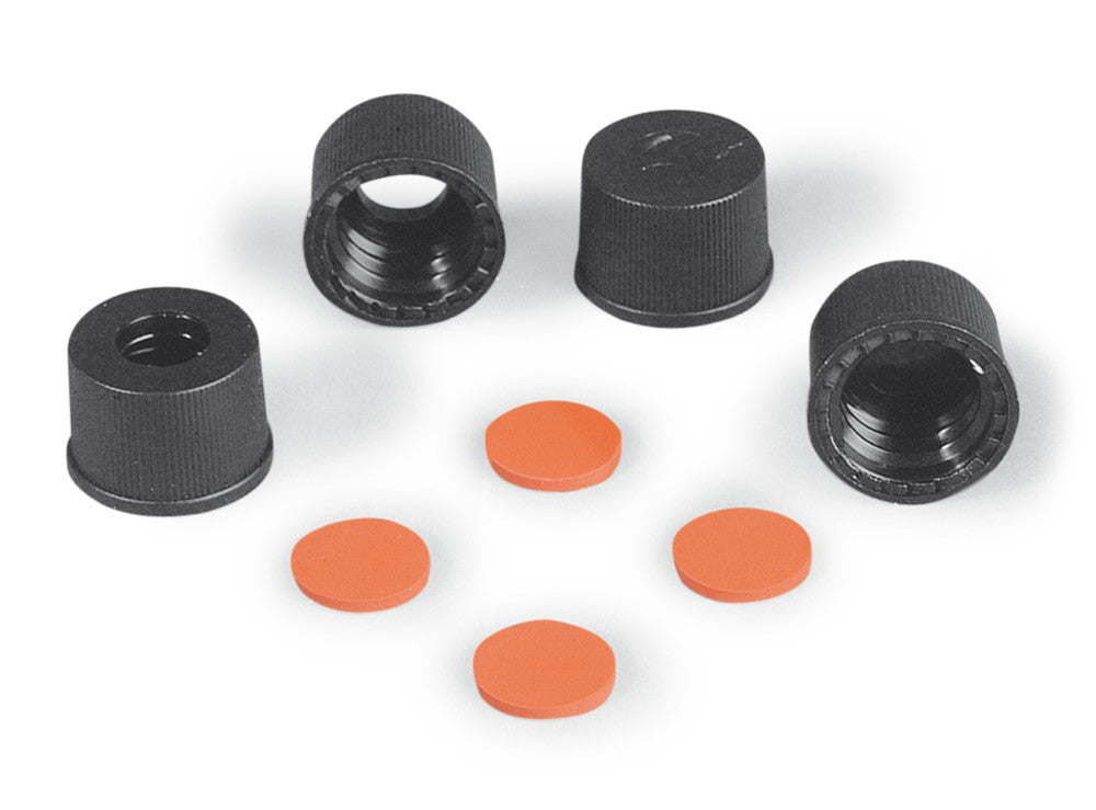 Screw caps without holes for ROTILABO® sample vials 0.1 and 2 ml,