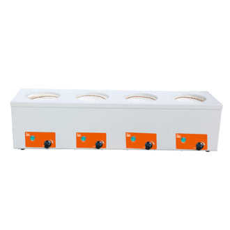 Heating mantle, multi-row