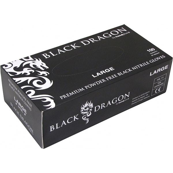 Black Dragon Nitrile Gloves – Powder Free