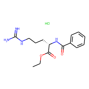 N2-Benzoyl-L-arginine ethyl ester hydrochloride