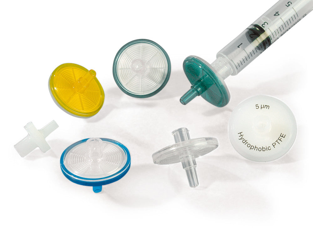 Syringe filters ROTILABO® PVDF, 0,45 µm, 30 mm