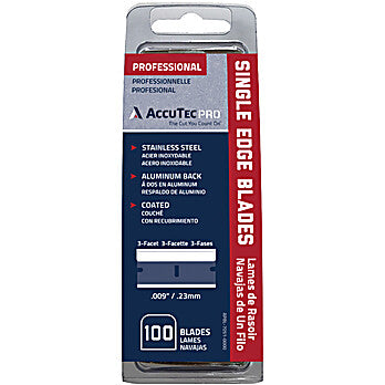 AccuTec PRO Blue Single Edge Razor Blade