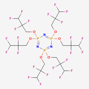 Hexakis (2,2,3-3-tetrafluoropropoxy) phosphazene