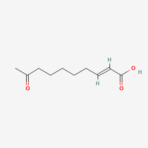 9-Oxodec-2-enoic acid
